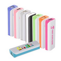 iPosh UL certified 2200mAh Power Bank - White/Teal Green